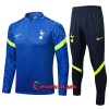 Tottenham Hotspur Training Huppari Suits 2022-23 Neljännes Zip Sininen - Miesten